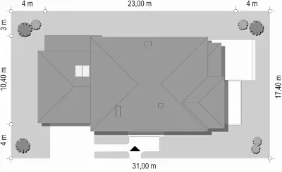 Verona — plan sytuacyjny 1