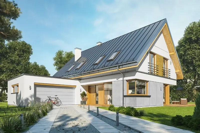Projekt domu Viking 5 — wizualizacja