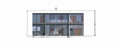 Villa Nova — elewacje 2 (odbicie lustrzane)