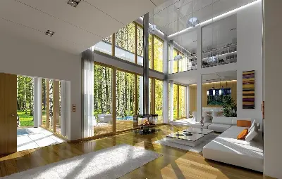 Villa Nova — wizualizacje 5 (odbicie lustrzane)