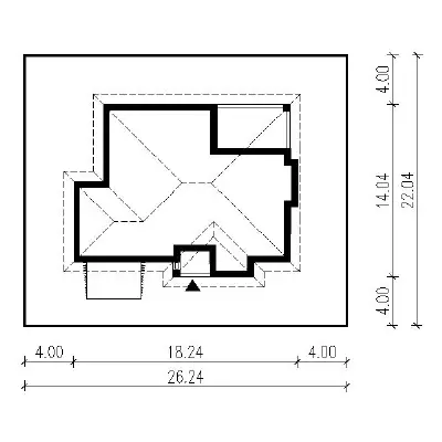 W dobrym guście - wariant II — plan sytuacyjny 1