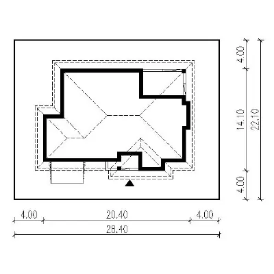 W dobrym guście - wariant III — plan sytuacyjny 1