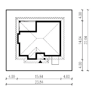 W dobrym guście — plan sytuacyjny 1 (odbicie lustrzane)