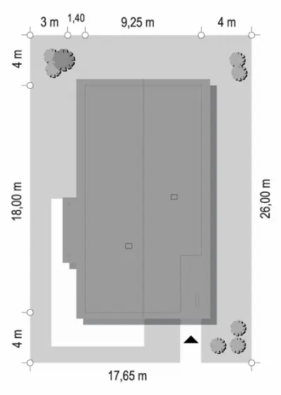 Wąski 2 — plan sytuacyjny 1