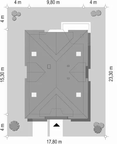 Weronika — plan sytuacyjny 1