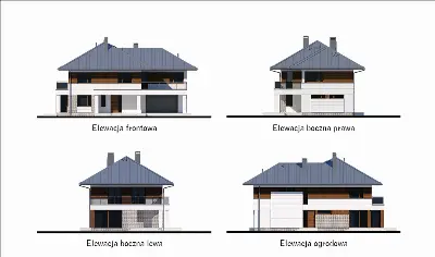 Wielka zmiana - wariant IV — elewacje 1
