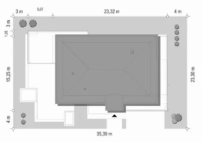 Willa Floryda 5 — plan sytuacyjny 1