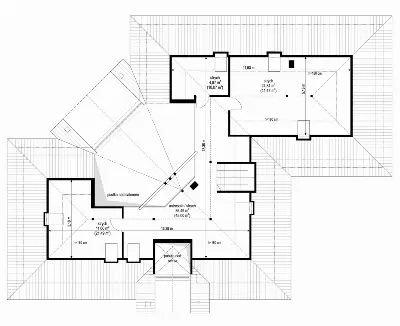 Willa Parkowa 6 modern A — wizualizacje 10 (odbicie lustrzane)