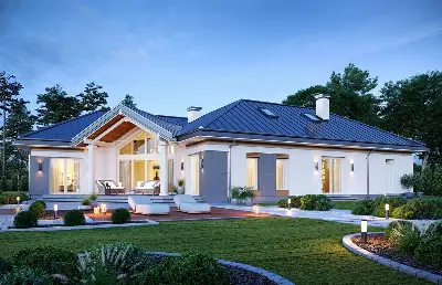 Willa Parkowa 6 modern B — wizualizacje 1