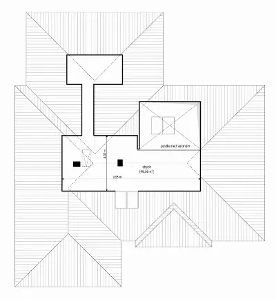 Willa Parterowa 3 — wizualizacje 9 (odbicie lustrzane)