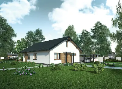 Własny dom - wariant I — wizualizacje 1