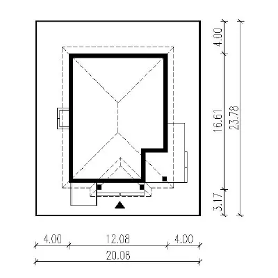 Wrzosowa dolina — plan sytuacyjny 1 (odbicie lustrzane)