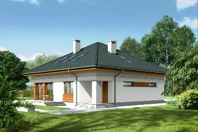 Wśród wrzosów — wizualizacje 2 (odbicie lustrzane)
