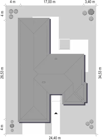 Wyjątkowy 3 — plan sytuacyjny 1