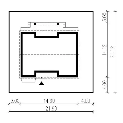 Wyjątkowy — plan sytuacyjny 1 (odbicie lustrzane)