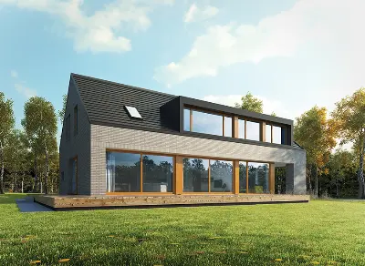 Wykadrowany (z wentylacją mechaniczną i rekuperacją) — wersje stylistyczne 3