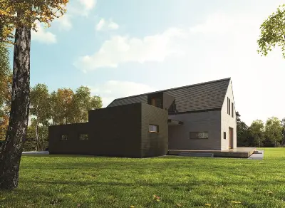 Wykadrowany (z wentylacją mechaniczną i rekuperacją) — wersje stylistyczne 1