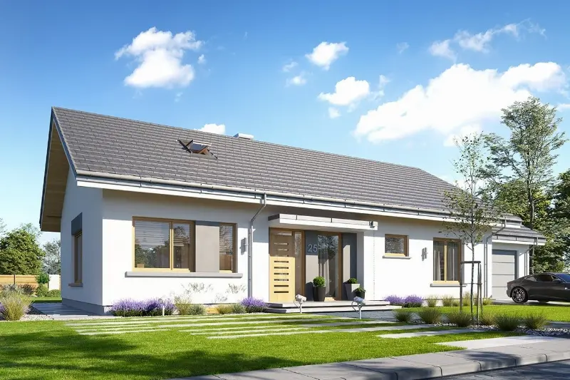 Projekt domu Wymarzony 10 — wizualizacja