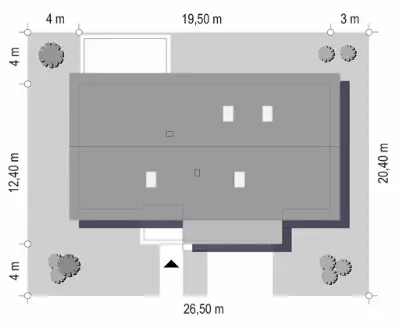 Wymarzony 5 — plan sytuacyjny 1