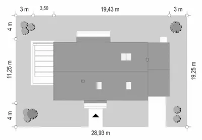 Wymarzony 8 — plan sytuacyjny 1