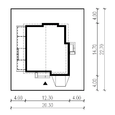 Wystarczający — plan sytuacyjny 1 (odbicie lustrzane)