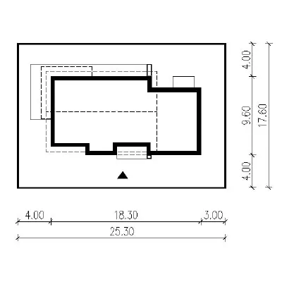 Wzorcowy — plan sytuacyjny 1