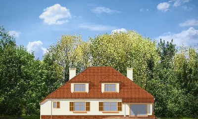 Zacisze 3 — elewacje 2 (odbicie lustrzane)