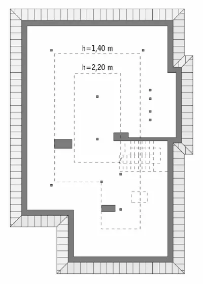 Zapach wiosny - wariant IV — rzuty kondygnacji 2