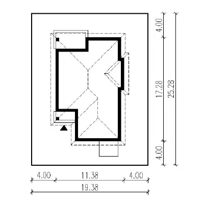 Zapach wiosny - wariant IV — plan sytuacyjny 1