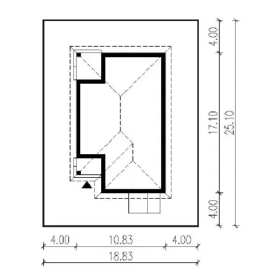 Zapach wiosny — plan sytuacyjny 1