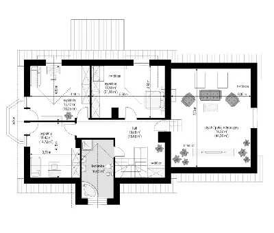 Zgrabny 5 — rzuty kondygnacji 2