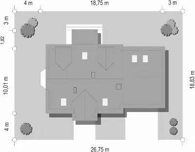 Zgrabny 5 — plan sytuacyjny 1