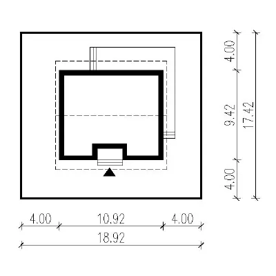 Złote runo - wariant II — plan sytuacyjny 1 (odbicie lustrzane)