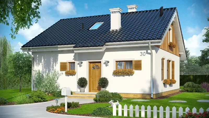 Projekt domu Zosia 3 — wizualizacja