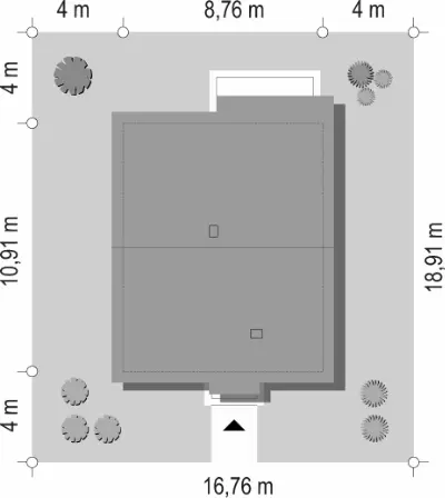 Zosia 4 — plan sytuacyjny 1