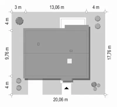 Zosia 6 — plan sytuacyjny 1