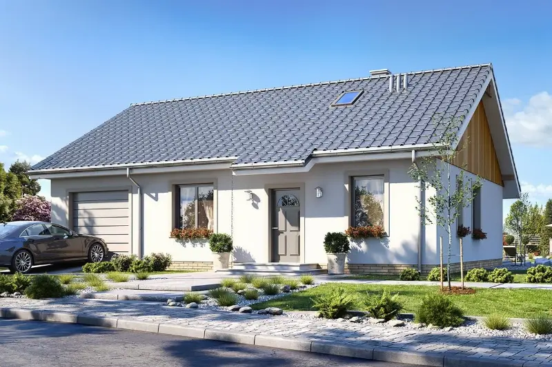 Projekt domu Zosia 6 — wizualizacja