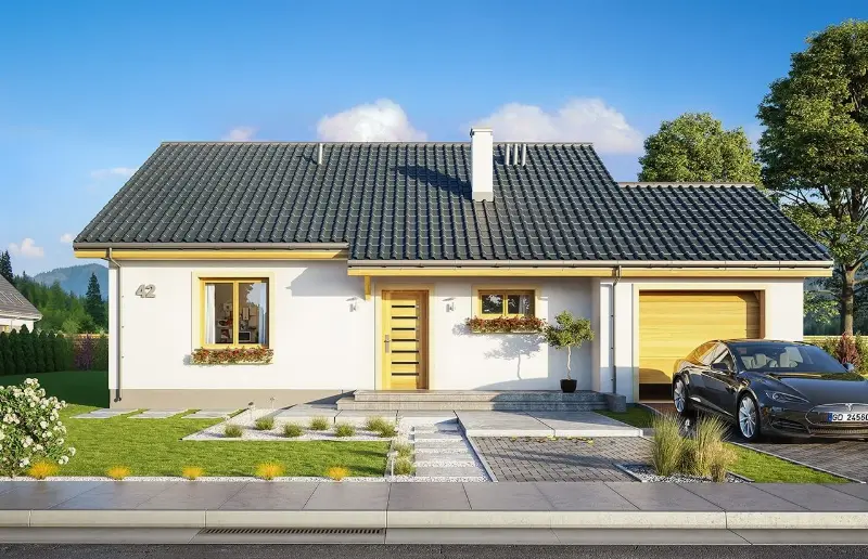 Projekt domu Zosia 8 — wizualizacja